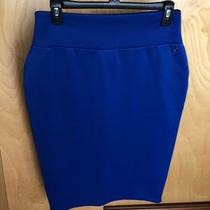 Royal Blue Thalia Pencil Skirt